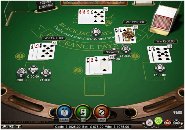 Blackjack Europeu Limite Alto